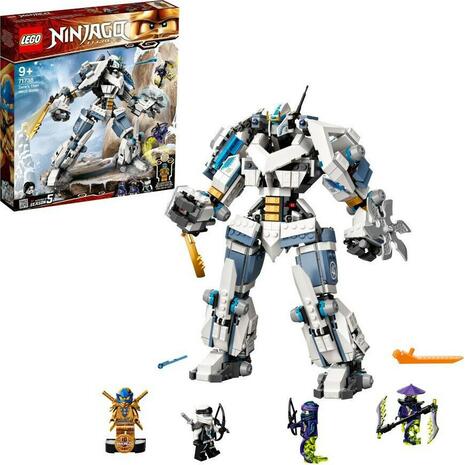 LEGO Ninjago Legacy Zanes Titan Mech Battle Ninja Μάχη Του Ρομπότ Τιτάνα Του Ζέιν 71738